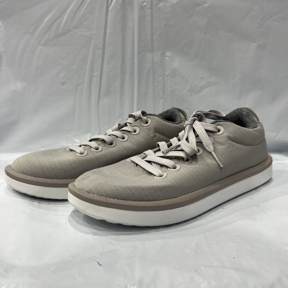 Allbirds Wool Piper Sneakers Women's US 7 Gray Woven Lifestyle Shoes EBS1600